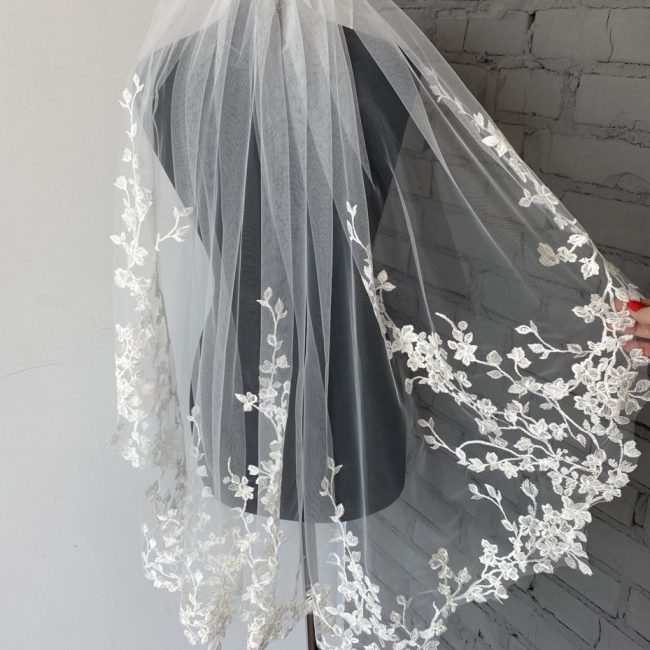 short veil wedding